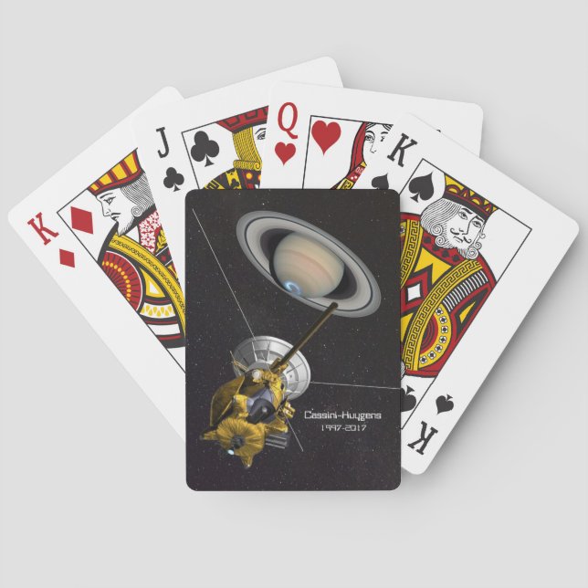 Jeu De Cartes Mission Cassini Huygens à Saturne (dos)