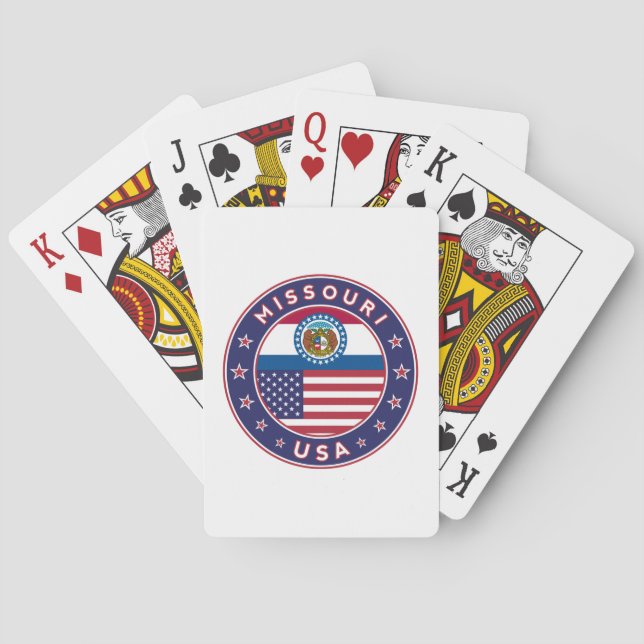 Jeu De Cartes Missouri (dos)