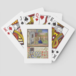 Jeu De Cartes Mlle 2617 Emilia à la maison, plate 22, from 'La T