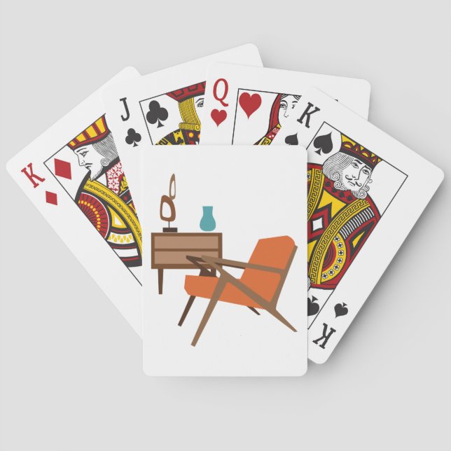 Jeu De Cartes Mobilier danois (dos)