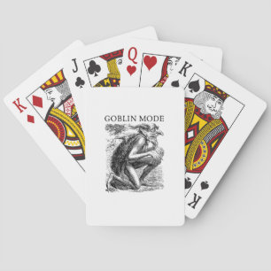 Jeu De Cartes Mode Gobelin Goblincore Esthétique Rétro Drôle Dés