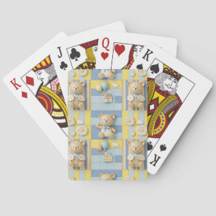 Jeu De Cartes Modèle de jardin de marguerites Ourson (7)