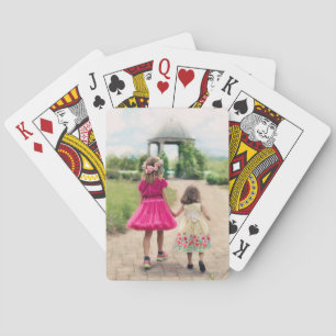 Jeu De Cartes Modèle de photo personnalisé pour enfants mignon