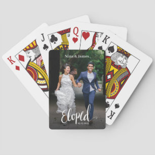 Jeu De Cartes Modèle Elopé Photo Personnalisé