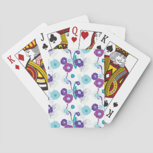 Jeu De Cartes Modèle floral