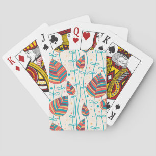 Jeu De Cartes Modèle floral 5