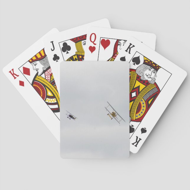 Jeu De Cartes Modèles De Combattants WW1 Allemands (dos)