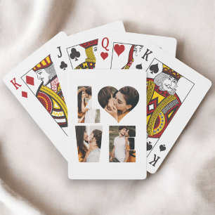 Jeu De Cartes Modern LOVE Heart Photo Instagram Saint Valentin