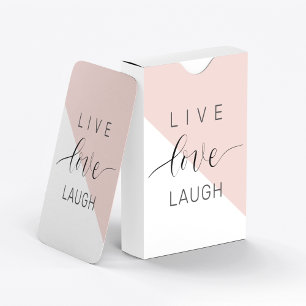 Jeu De Cartes Modern Love Laugh Motivation positive