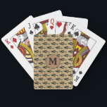 Jeu De Cartes Modern Monogrammed Vintage Car Men Gift<br><div class="desc">Modern Monogrammed Vintage Car Men Gift Bicycle Playing Cards - See our other products and collections,  choose a gift for you and your dear ones. 
Thanks for buying in our store. Come again. :)</div>