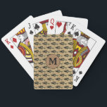 Jeu De Cartes Modern Monogrammed Vintage Car Men Gift<br><div class="desc">Modern Monogrammed Vintage Car Men Gift Bicycle Playing Cards - See our other products and collections,  choose a gift for you and your dear ones. 
Thanks for buying in our store. Come again. :)</div>