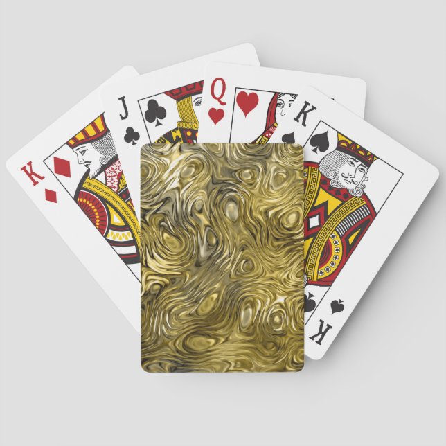 Jeu De Cartes Molten "Gold" print playing cards (dos)