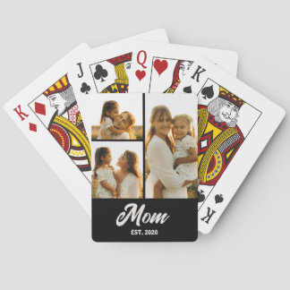 Jeu De Cartes Mom Established Script Black 3 Photo