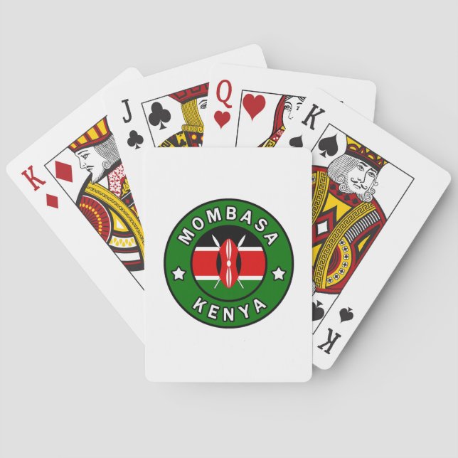 Jeu De Cartes Mombasa Kenya (dos)