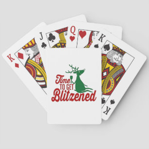 Jeu De Cartes Moment de se faire Blitzener Noël Renne