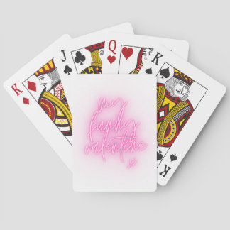 Jeu De Cartes Mon Amusante Valentine Jouer Des Cartes