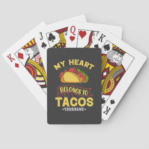 Jeu De Cartes Mon Coeur Appartient Aux Tacos
