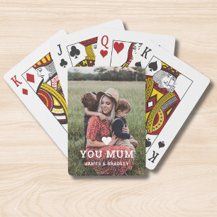 Jeu De Cartes MON COEUR VOUS AIME MUM Fête des Mères Photo