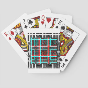 Jeu De Cartes Mon design de labyrinthe carré