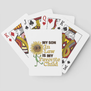 Jeu De Cartes Mon Fils En Droit Est Ma Famille D'Enfants Préféré