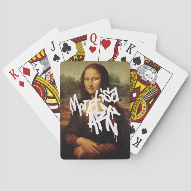Jeu De Cartes Mona Lisa Art (dos)
