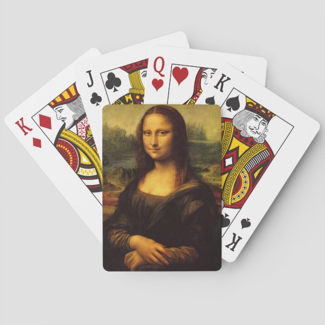Jeu De Cartes Mona Lisa, Léonard de Vinci (dos)