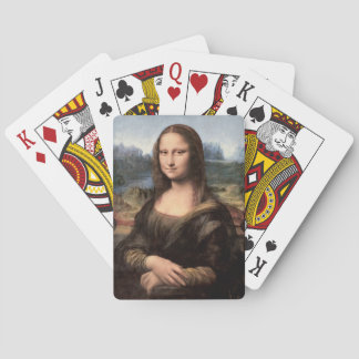 Jeu De Cartes Mona Lisa Peinture Portrait