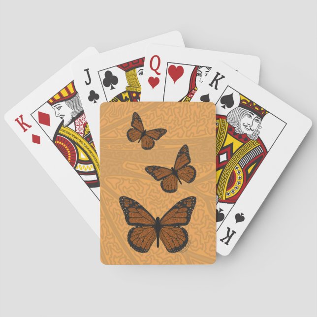 Jeu De Cartes Monarque Doodé Classic Playing Cartes (dos)