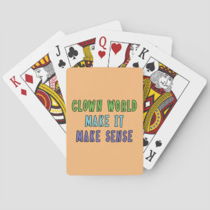 Jeu De Cartes Monde de Clowns 