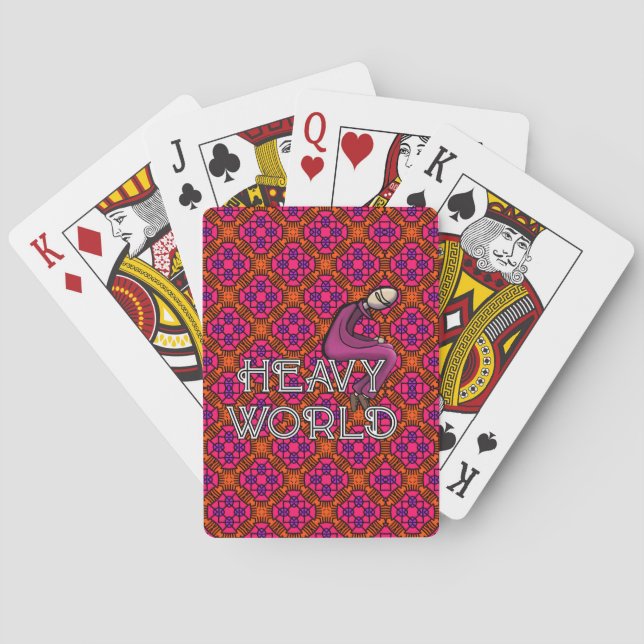 JEU DE CARTES MONDE LOURD (dos)
