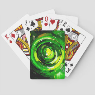 Jeu De Cartes Monde Vert