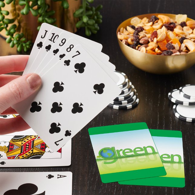 Jeu De Cartes Monde vert (Créateur téléchargé)