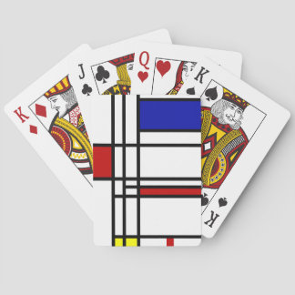 Jeu De Cartes Mondrian Art Moderne