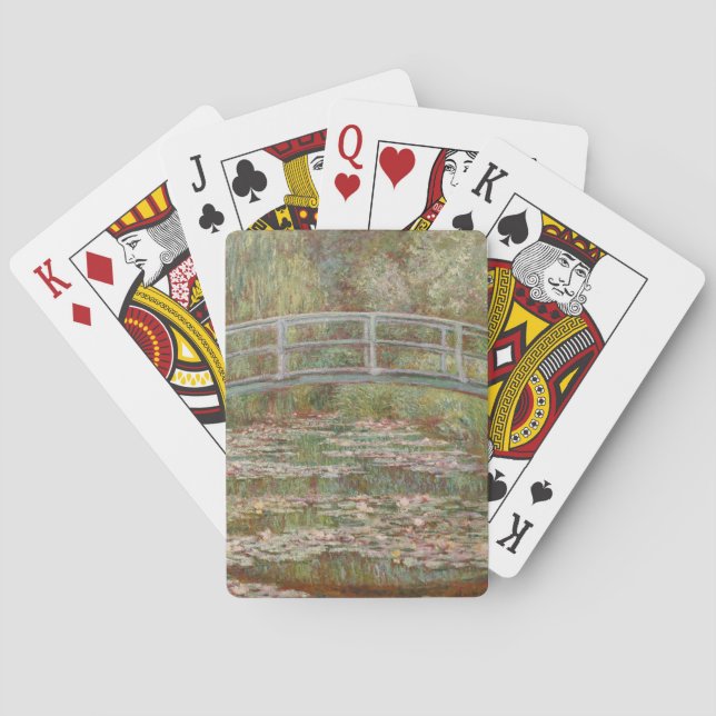 Jeu De Cartes Monet Pont Japonais de Giverny (dos)