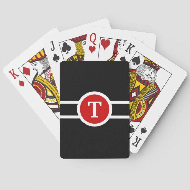 Jeu De Cartes Monogramme (dos)