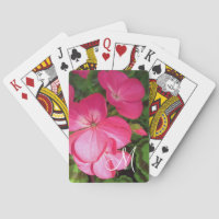 Monogramme de photographie florale rose