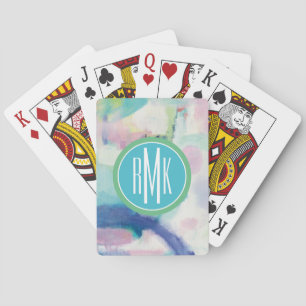 Jeu De Cartes Monogramme  Essai et air brillant