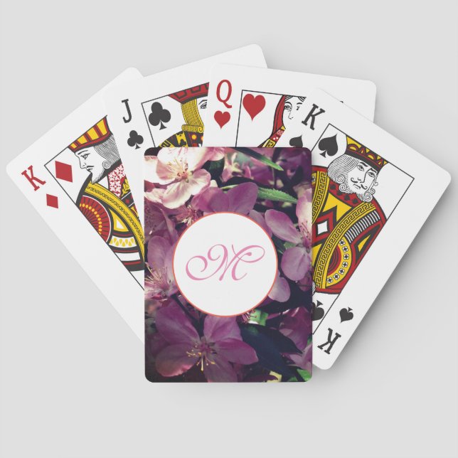 Jeu De Cartes Monogramme Lecture Cartes Blossom Magic (dos)