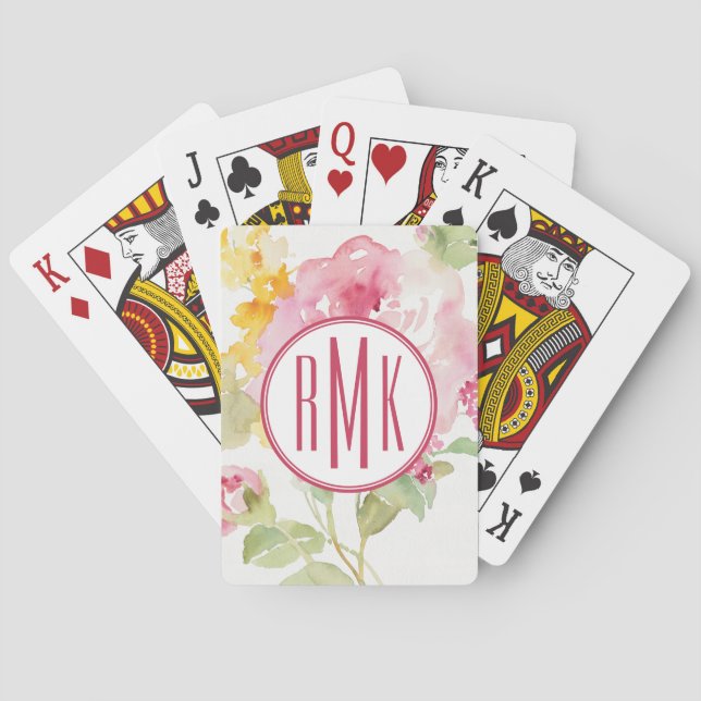 Jeu De Cartes Monogramme | mi-juillet (dos)