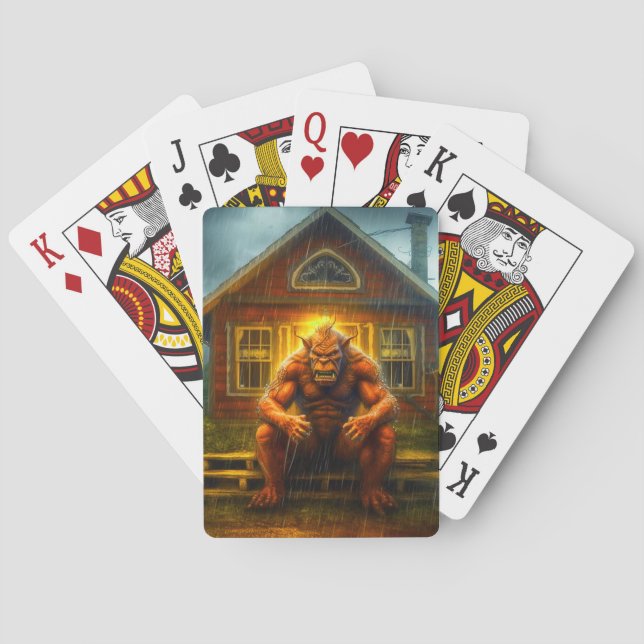 Jeu De Cartes Monster Art (dos)