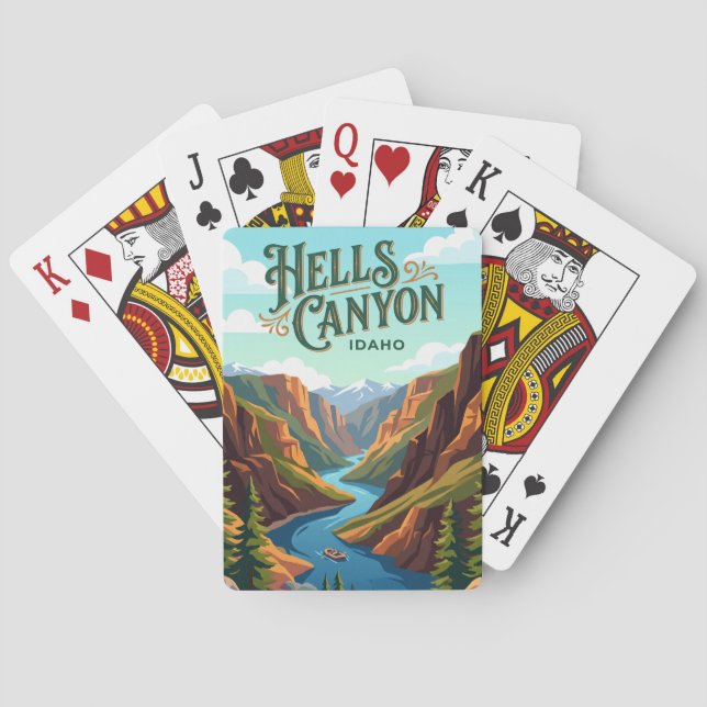 Jeu De Cartes Mont Bromo Indonésie (dos)
