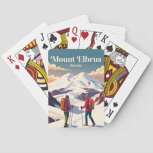 Jeu De Cartes Mont Elbrouz Russie