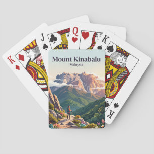 Jeu De Cartes Mont Kinabalu Malaisie