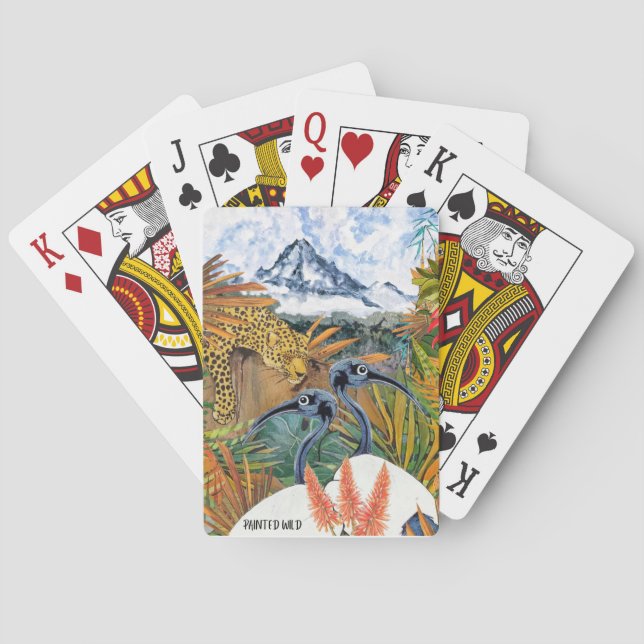 Jeu De Cartes Montagne sacrée (dos)