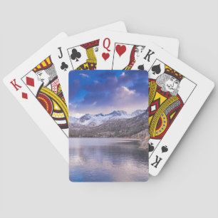 Jeu De Cartes Montagnes de la Sierra Nevada, Automne, CA