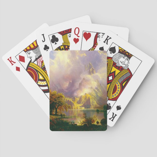 Jeu De Cartes montagnes Rocheuses  (dos)