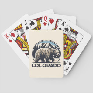 Jeu De Cartes Montagnes vintages du Colorado