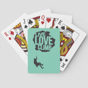 Jeu De Cartes Montée vivante   d'amour s'élevant