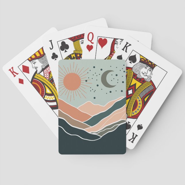 Jeu De Cartes Monts Sun & Moon (dos)