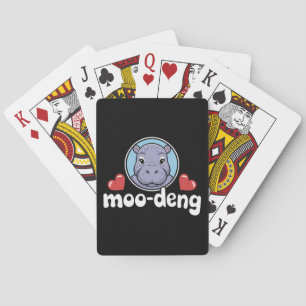 Jeu De Cartes Moo Deng Bouncy Pig dans l'image thaïlandaise Baby